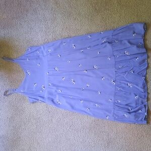 Old Navy ~ Women's size XL ~ Perwinkle, floral midi dress